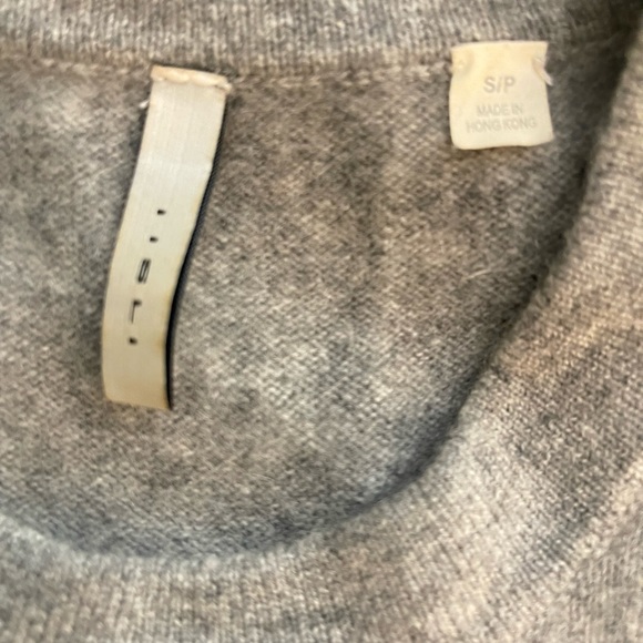 IISLI Cashmere High Neck Muscle Sleeve Sequins Dragon Sweater - Picture 5 of 8